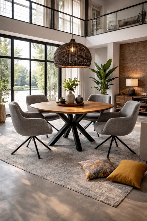 deens ronde eettafel 110 cm